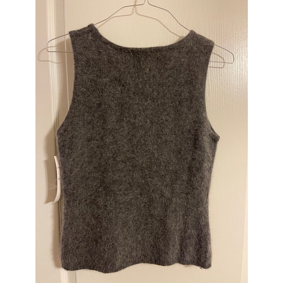 Donna Morgan Vintage Angora/Lambswool Blend Tank NWT - Picture 2 of 3